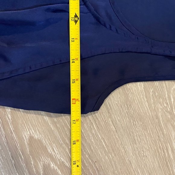 Women's Arfango 1902 Sleeveless 2 layer Blouse. Blue. EU 40. US L. Resortwear. - Picture 7 of 10